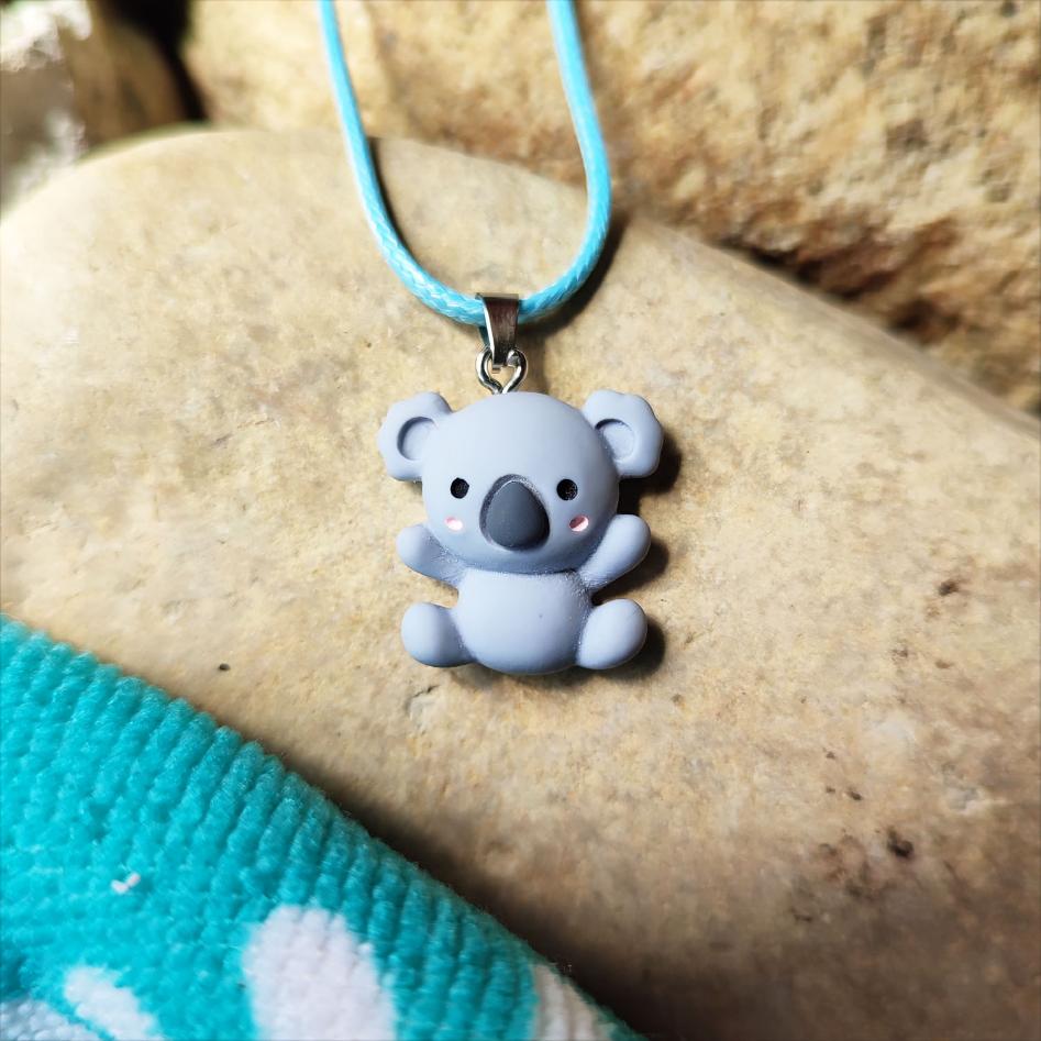 Collier koala enfant animaux kawaii