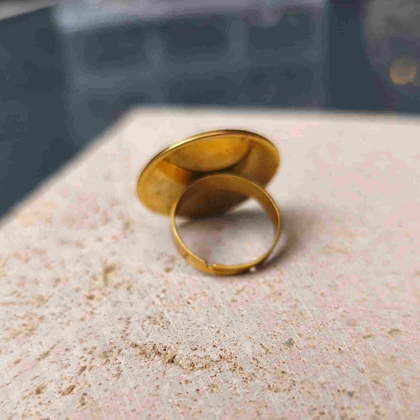 Création unique Made in France - bague Nébuleuse Cosmique