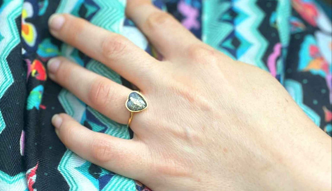 bague coeur de la collection Big Love-photo cliente