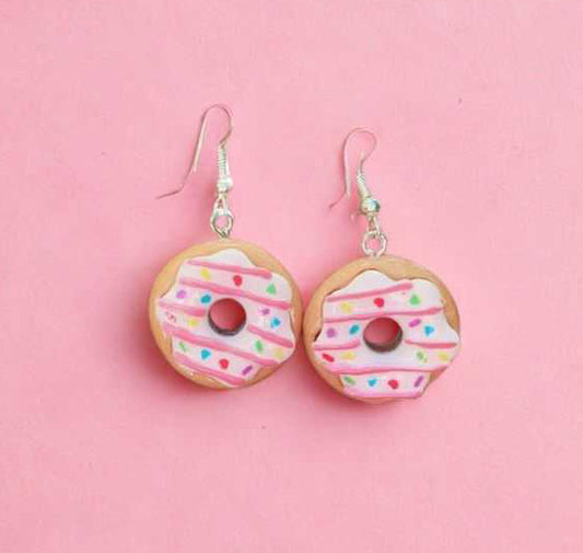 Boucles d'Oreilles Donut - 4 Couleurs | Les Petits Maroo