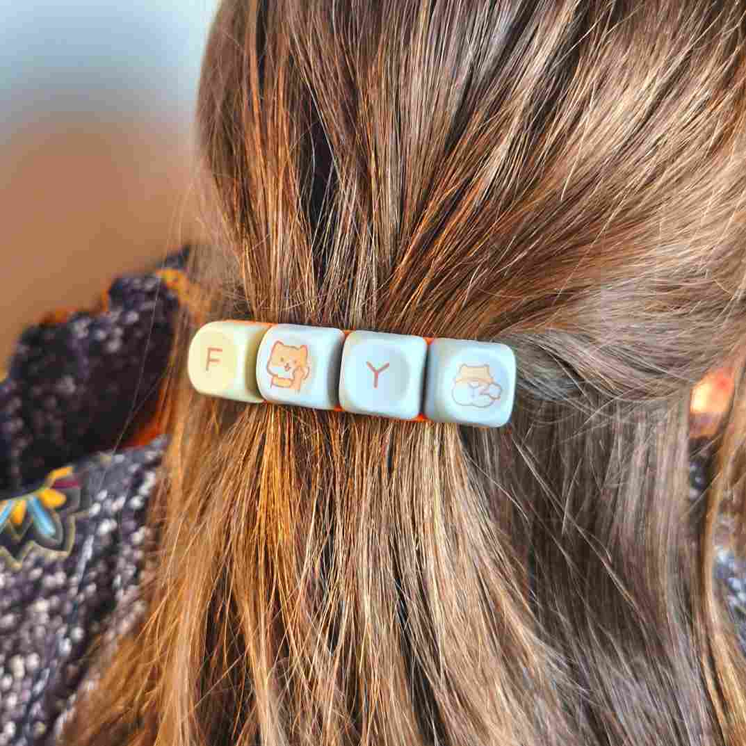 Chiens Shiba Kawaii “Fuck You” | Barrette GEEK