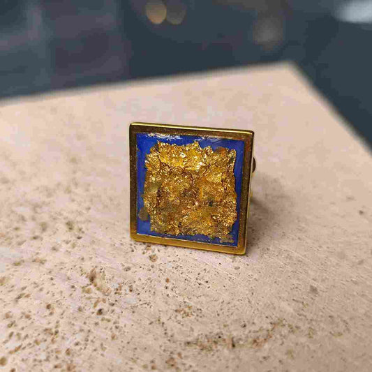 vue 2 bague bleue