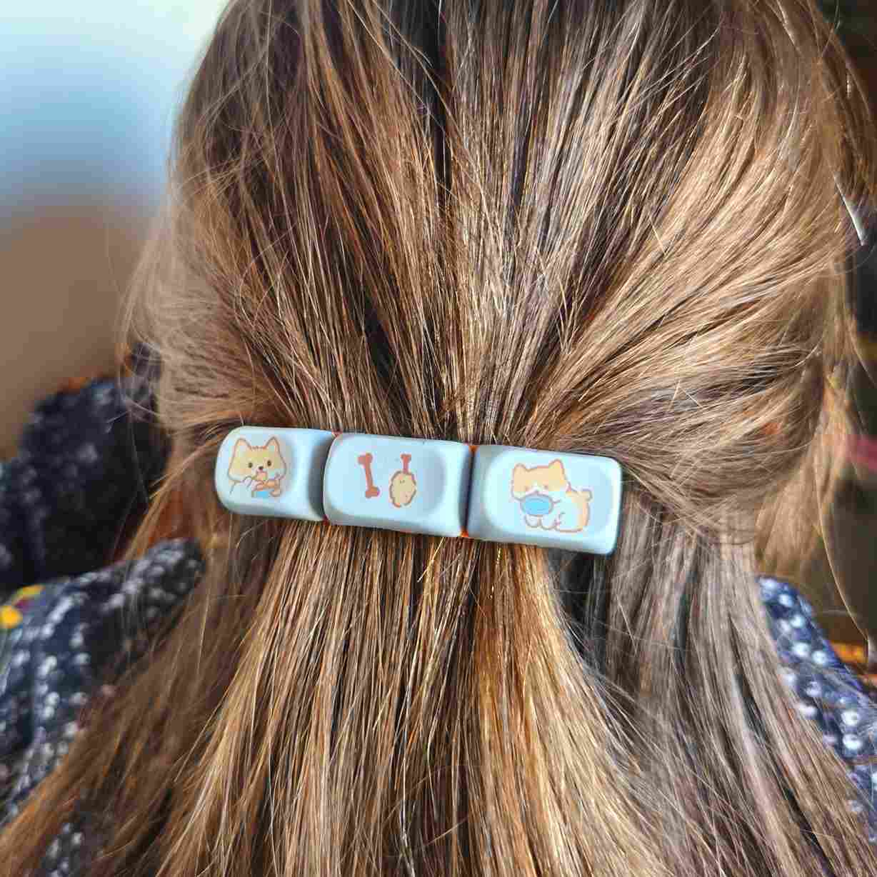 Shiba Kawaii Gourmand | Barrette GEEK