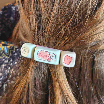 Ourson Kawaii “Dodo et Doudou” | Barrette GEEK