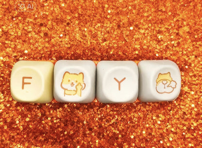 Chiens Shiba Kawaii “Fuck You” | Barrette GEEK