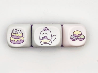 Chat Patissier & Chatons dans Gâteau | Barrette GEEK
