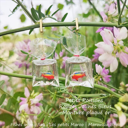 Boucles d'Oreilles Kawaii Poissons de Fête Foraine | Fishes in my Sea