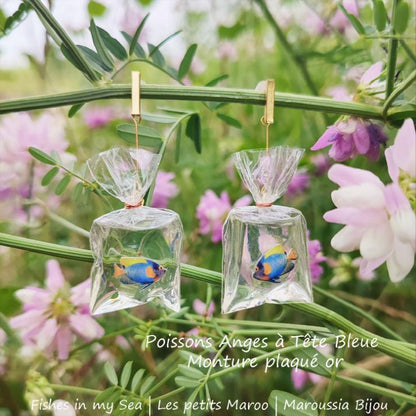 Boucles d'Oreilles Kawaii Poissons de Fête Foraine | Fishes in my Sea