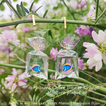 Boucles d'Oreilles Kawaii Poissons de Fête Foraine | Fishes in my Sea