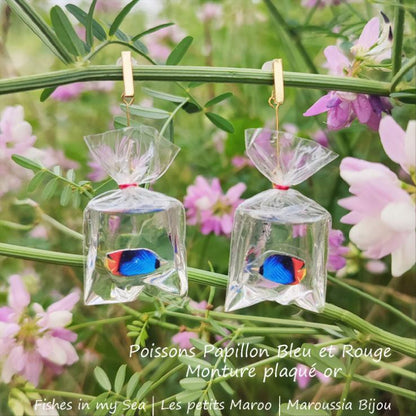 Boucles d'Oreilles Kawaii Poissons de Fête Foraine | Fishes in my Sea