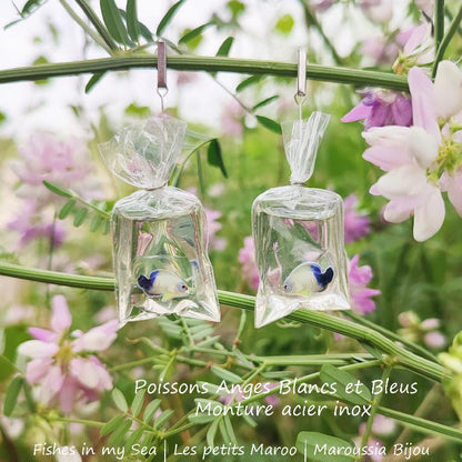 Boucles d'Oreilles Kawaii Poissons de Fête Foraine | Fishes in my Sea