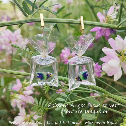 Boucles d'Oreilles Kawaii Poissons de Fête Foraine | Fishes in my Sea