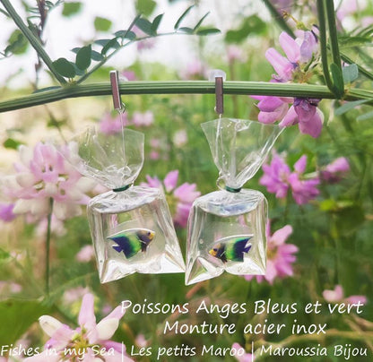 Boucles d'Oreilles Kawaii Poissons de Fête Foraine | Fishes in my Sea