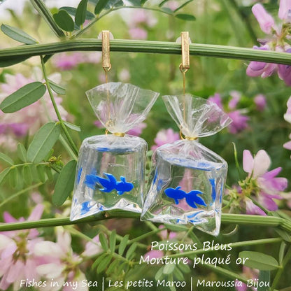 Boucles d'Oreilles Kawaii Poissons de Fête Foraine | Fishes in my Sea