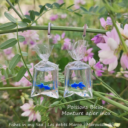 Boucles d'Oreilles Kawaii Poissons de Fête Foraine | Fishes in my Sea