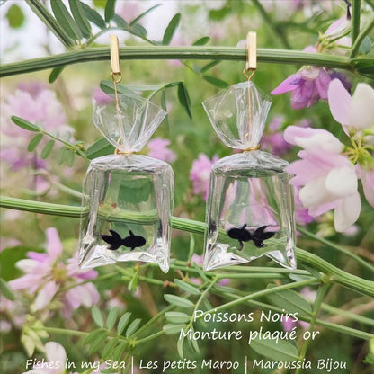 Boucles d'Oreilles Kawaii Poissons de Fête Foraine | Fishes in my Sea