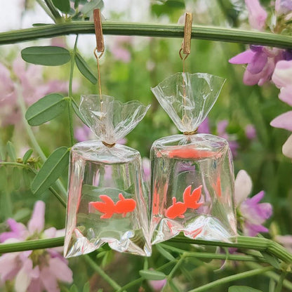 Boucles d'Oreilles Kawaii Poissons de Fête Foraine | Fishes in my Sea