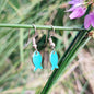 Boucles d'Oreilles Poissons en émail | Bijou Marin