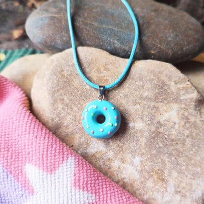 Colliers Donut  Kawaii | 4 Couleurs Délicieuses | Les Petits Maroo