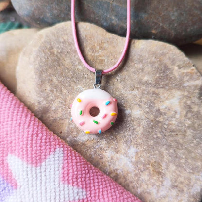 Colliers Donut  Kawaii | 4 Couleurs Délicieuses | Les Petits Maroo