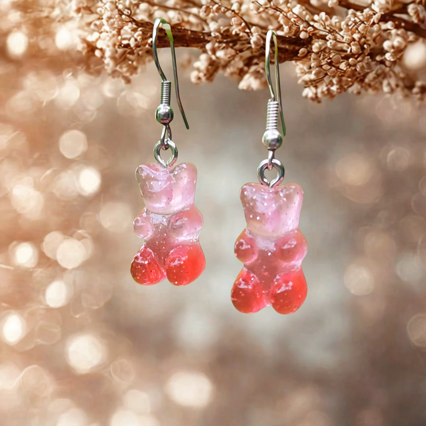 Boucles d'Oreilles Ourson Haribo Kawaii | 14 modèles différents à croquer