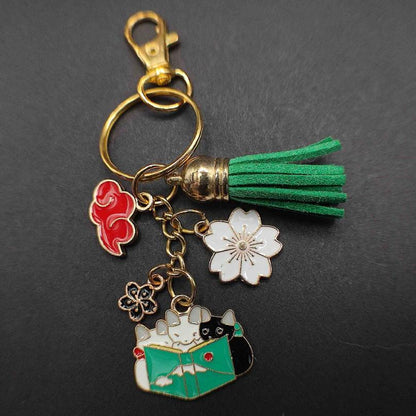 porte cle original 3 chatons livre mont fuji san 2