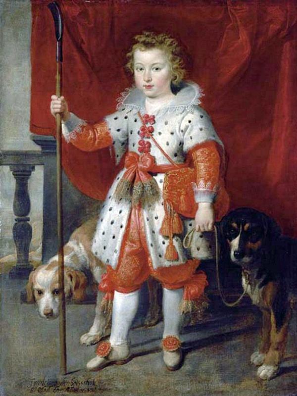 Portrait de François de Boisschot à l'âge de 2 ans et 7 mois, 1630-32